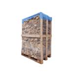 Palette de 2st de bois de chauffage sec séchoirs G1H1 prêt à l'emploi mélange feuillus